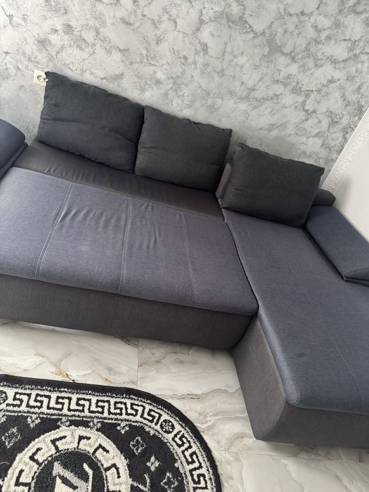 Vand canapea pe colt cu fotoliu extensibile