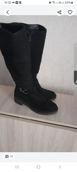 Продам сапоги и пуховик 5000