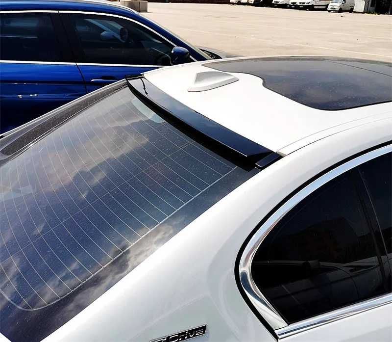 Eleron Luneta Lip Spoiler Geam BMW Seria 5 G30, Negru Lucios, ABS