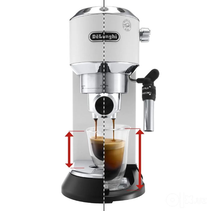 Кофеварка DeLonghi EC685.W, 1,1 л, 1300 Вт