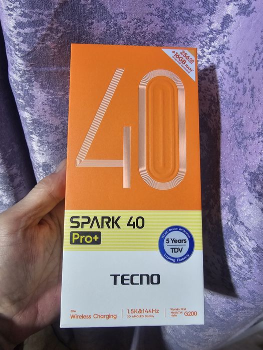 Продам  Отличный телефон Tecno spark 40 pro Plus