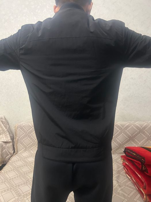 Кожаная мужская куртка