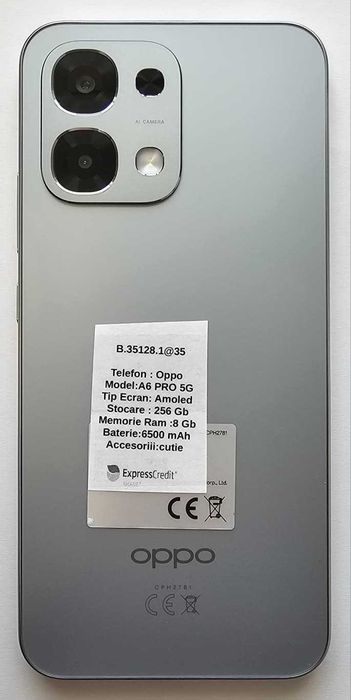 Oppo A6 Pro 5G 8/256Gb (AG35 Vaslui B.35128) Garantie 2 Ani!