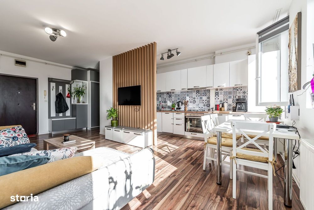 Apartament cu 2 camere în zona Podgoria, etaj 8/10 cu lift - Bloc nou