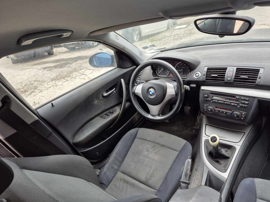 BMW E87 118i 129кс N46 ръчка НА ЧАСТИ!