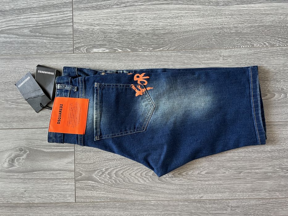 Pantaloni scurți blugi Dsquared2 – Mărimea W31 noi cu eticheta