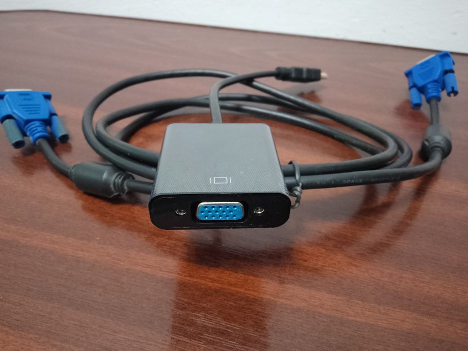 Cablu VGA și adaptor hdmi to vga