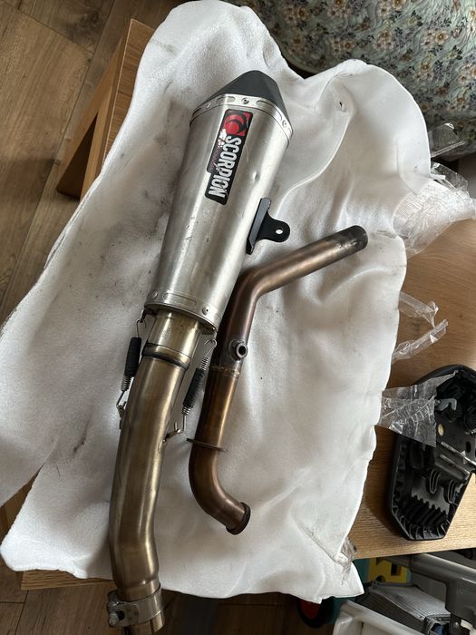 Vand evacuare scorpion pentru yamaha yzf-mt 125 de la 2019 in sus