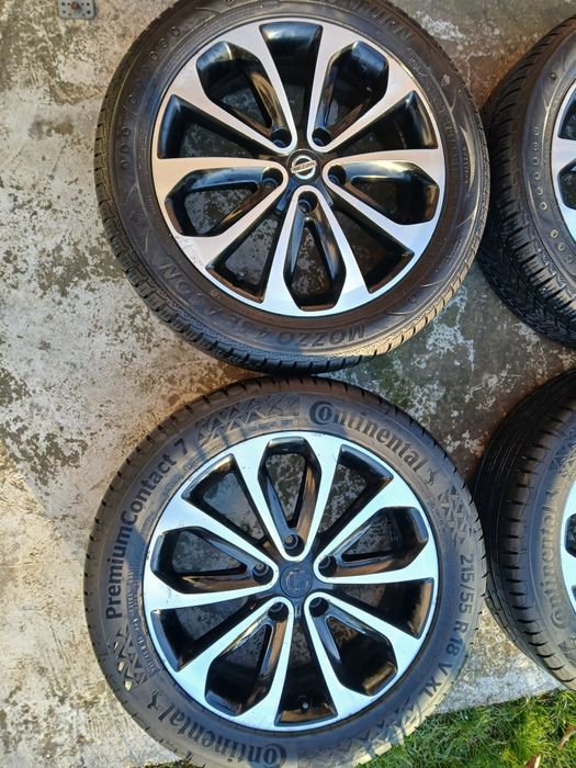 Jante Nissan Qashqai cu anvelope