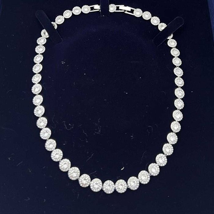 Colier Swarovski Angelic Argintiu - nou, în cutie