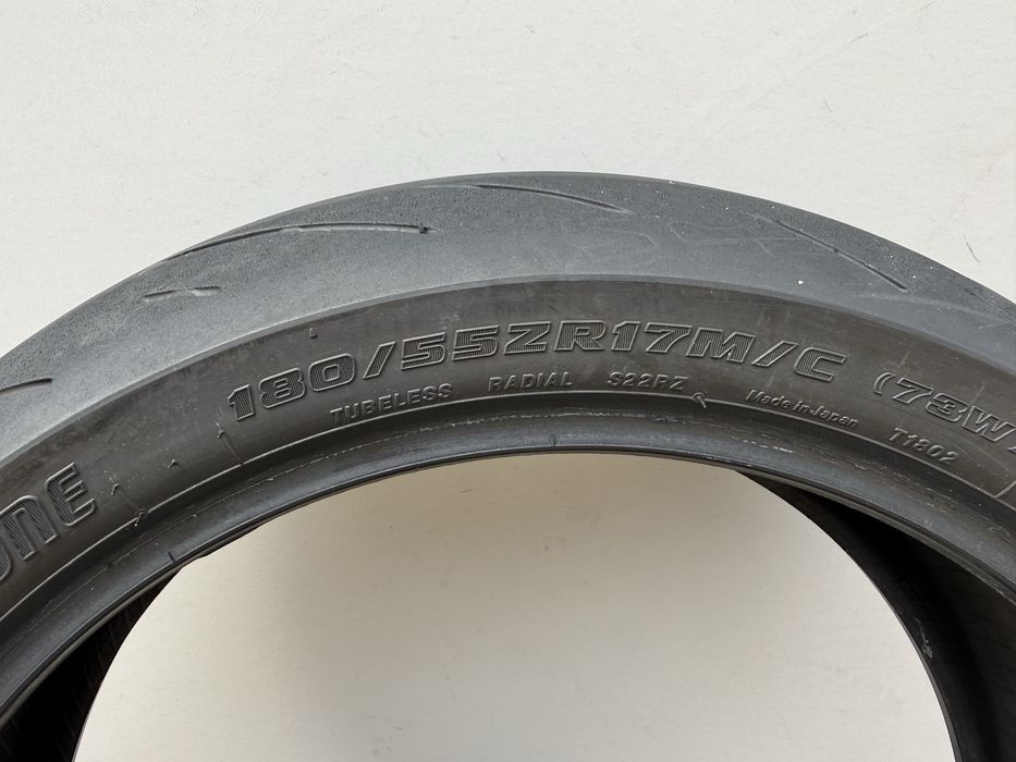 190/55/17 Bridgestone Battlax hypersport dot 2022