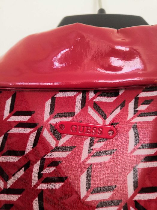 Guess финна риза дамска с кожена яка, размер s