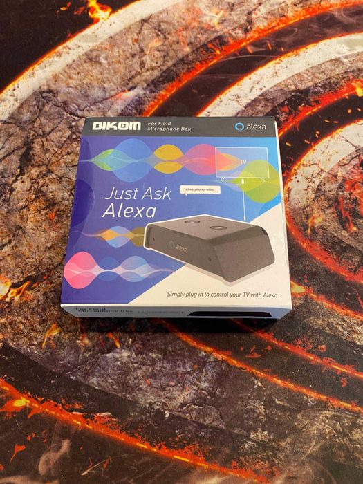 Microfon extern Alexa Dikom – Nou, sigilat, control vocal TV
