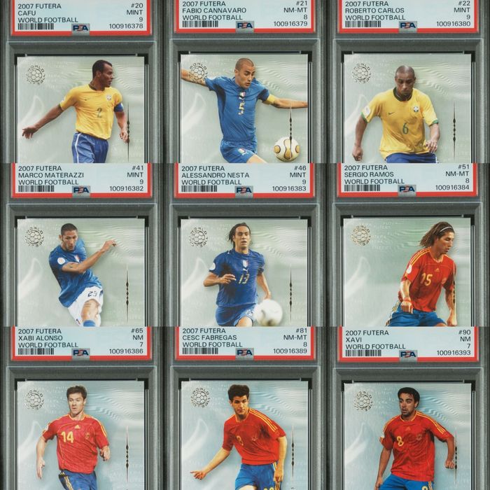 Panini Topps diverse Carduri/Stickere autentificate si gradate de PSA