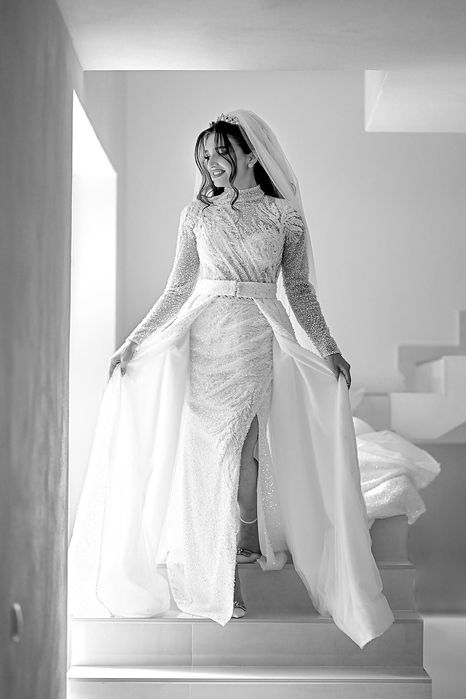 Rochie de mireasa 2 în 1