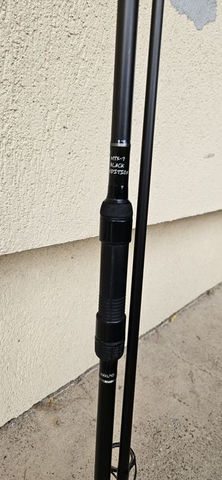 3 Lansete Hakuyo MTX Black Edition 3.6m + 3 mulinete Okuma CB60