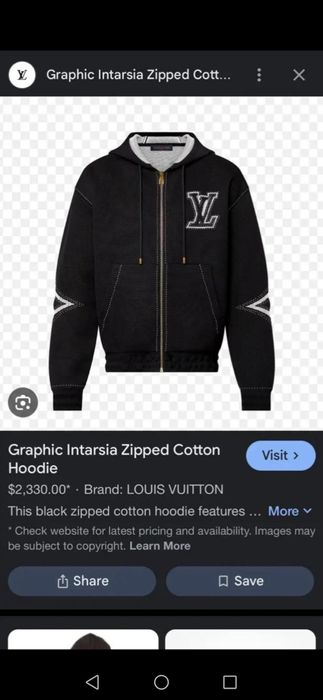 Louis Vuitton зипхуди мужское