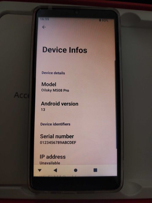 Player bluetooth Mp4 marca Oilsky, display 5.5"