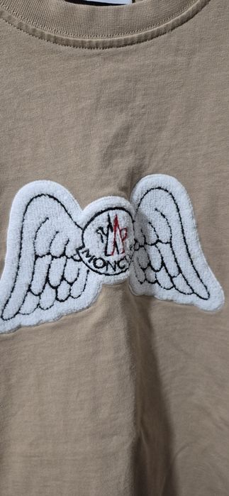 Tricou logo Palm Angels × Moncler
