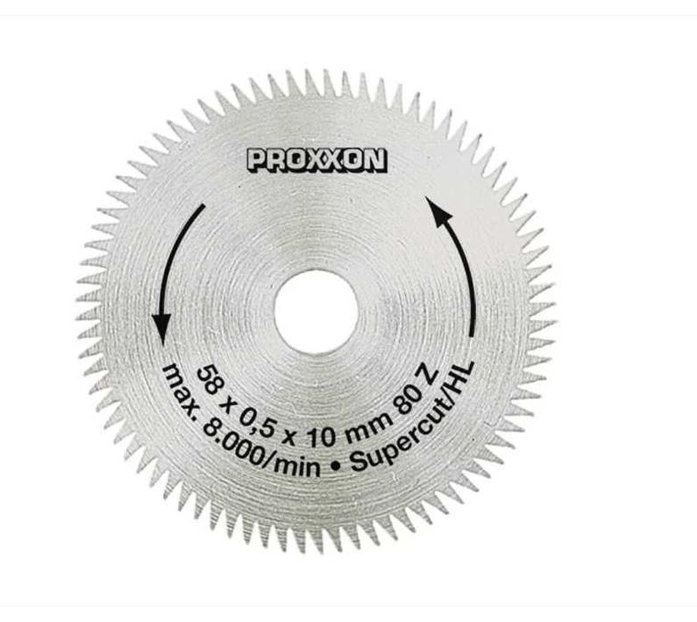 Panza circulara Proxxon Micromot Super Cut 58mm alezaj 10mm NO 28014