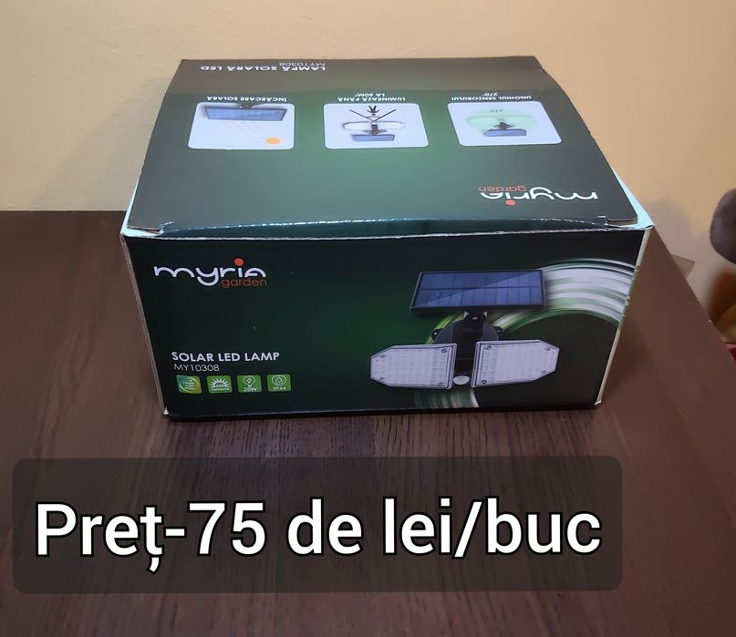 Lampă solară led