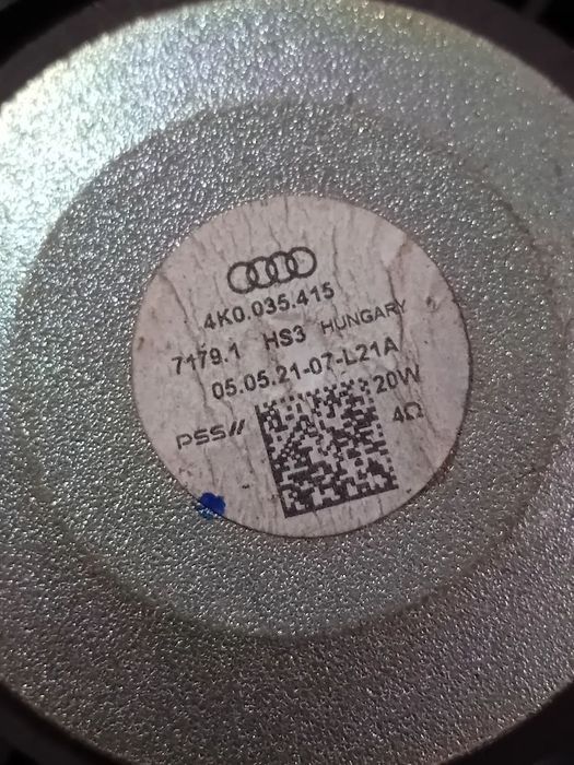 Boxa Difuzor Usa Fata Spate Audi A6 4K C8 An 2018-2024 Cod 4K0035415 4K9035411