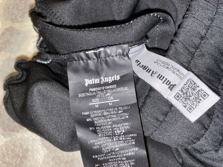 Pantaloni Palm Angels Scurti Negri