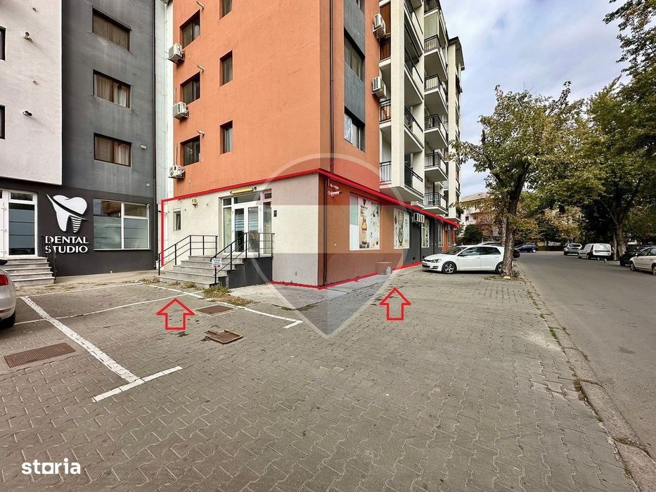 Spațiu comercial 120mp Trotus Brailei