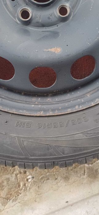 4 Jante+cauciucuri Falken Eurowinter 205/55/R16