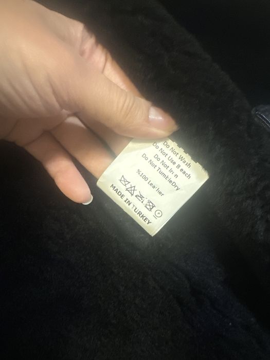 Натуральная дубленка турция