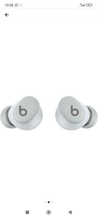 Beats Solo Buds Ivory