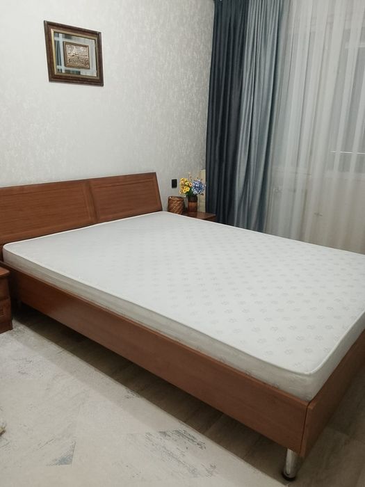 Шымкентте!Продам кровать с ортопедическим матрасом