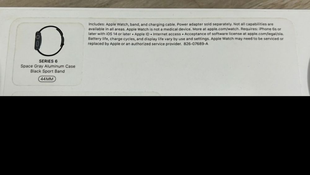 Apple watch series 6 44mm