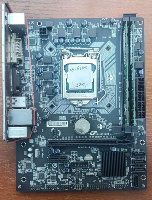 Colorful h110+i3 6100+ddr3 8Gb! Yaxshi holatda!