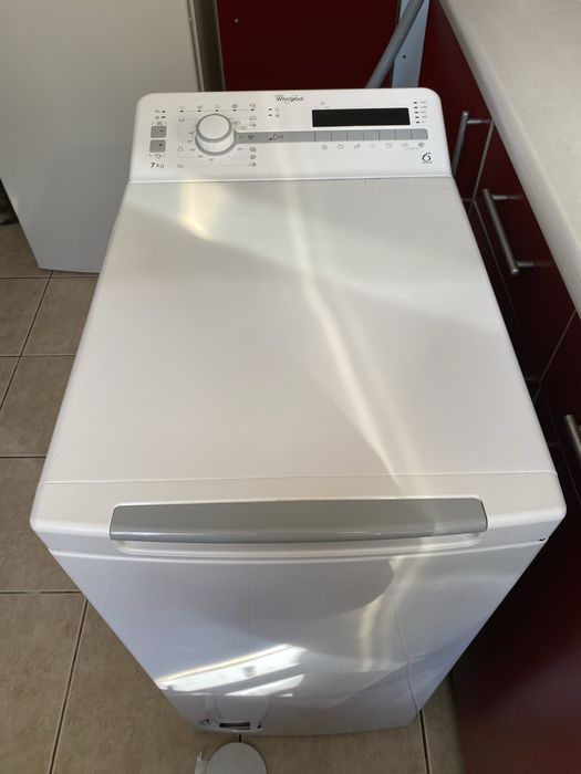 Mașină spălat verticală Whirlpool TDLR 70210, 7 kg, 1200 RPM, Clasa A+++