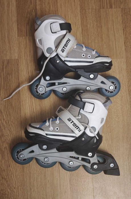 Детские раздвижные ролики 27-30 размер, б.у в хорошем состоянии