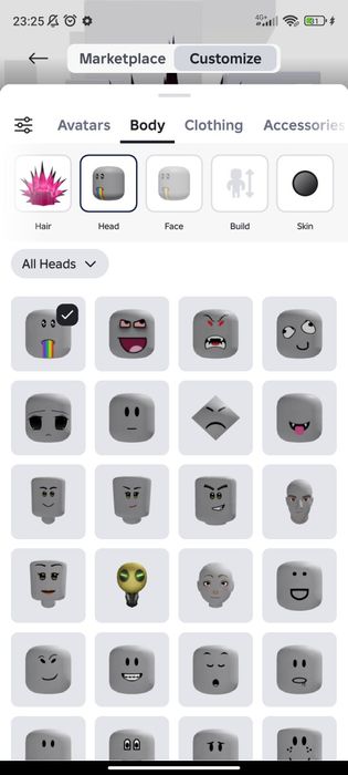 Продам аккаунт в роблокс