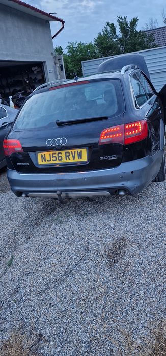 Triple led audi A6 c6 combi break all road