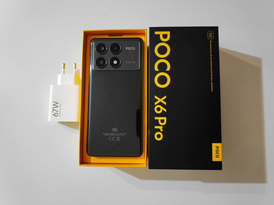 Игровой телефон Пока Х6 Про (12+12/512Gb) Xiaomi Poco X6 Pro 5g