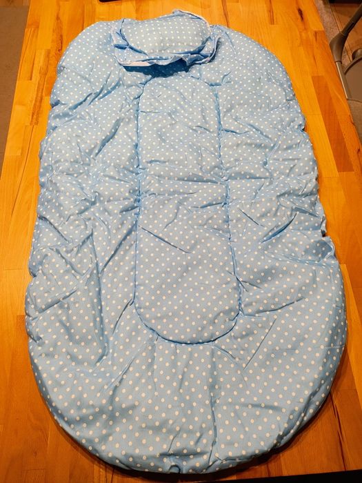 Преносима бебешка кошара с комарник