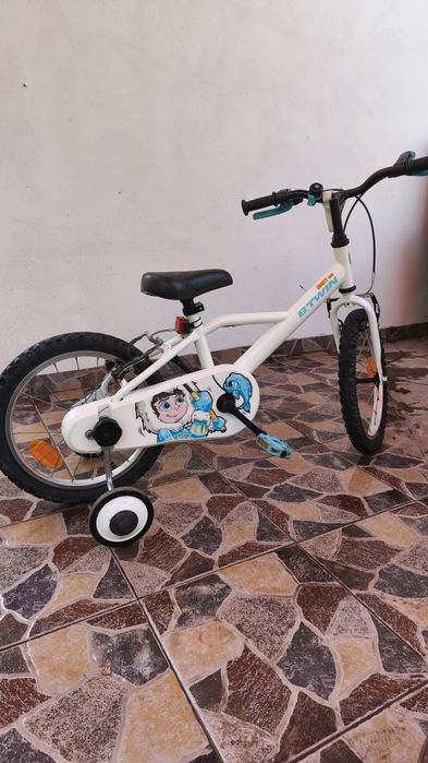 Bicicleta Btwin 16" Decathlon+cadou casca, genunchere si cotiere Btwin