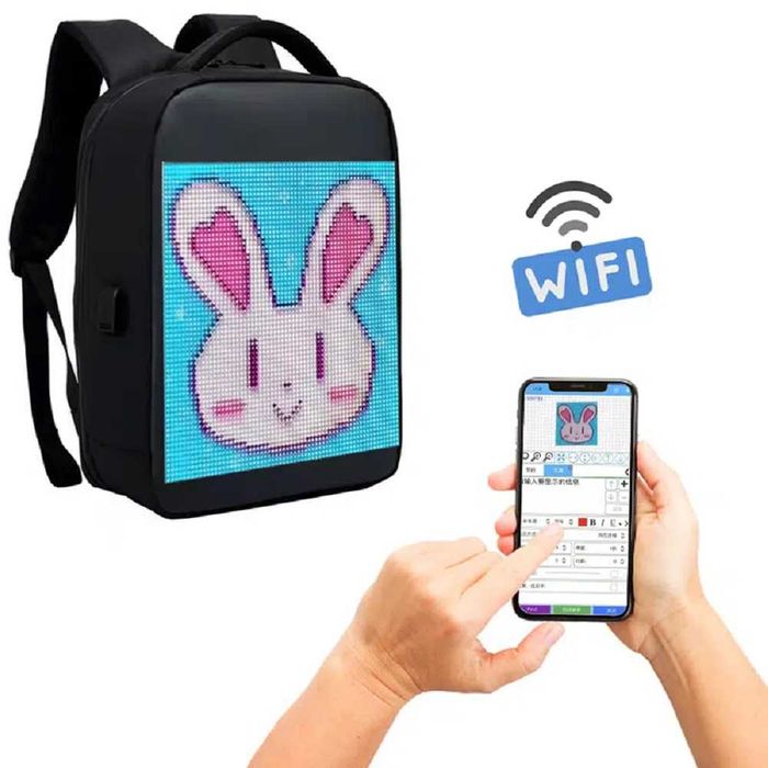 Ученическа Smart LED раница.