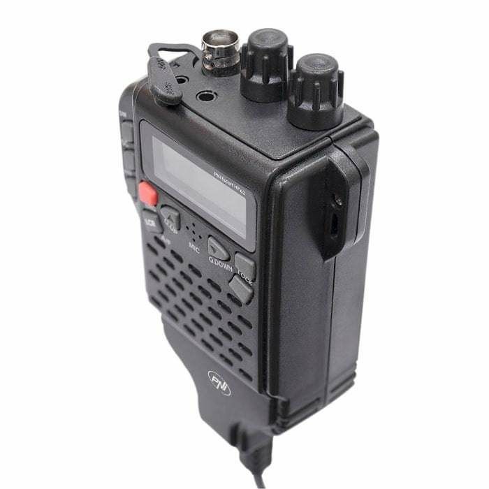 STAȚIE RADIO CB PORTABILĂ HP62: putere de emisie 4W, 12V, AM-FM, ASQ.