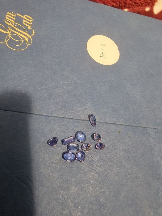 Tanzanite naturale albastre