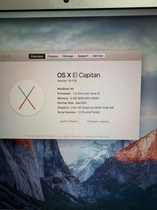 Vand mac book ait 13.3