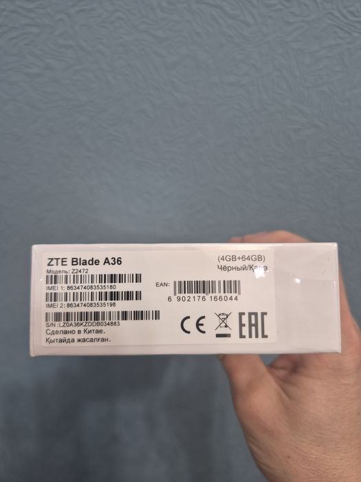 ZTE blade a36 новый