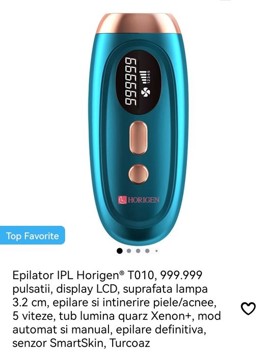 Epilator IPL Horigen