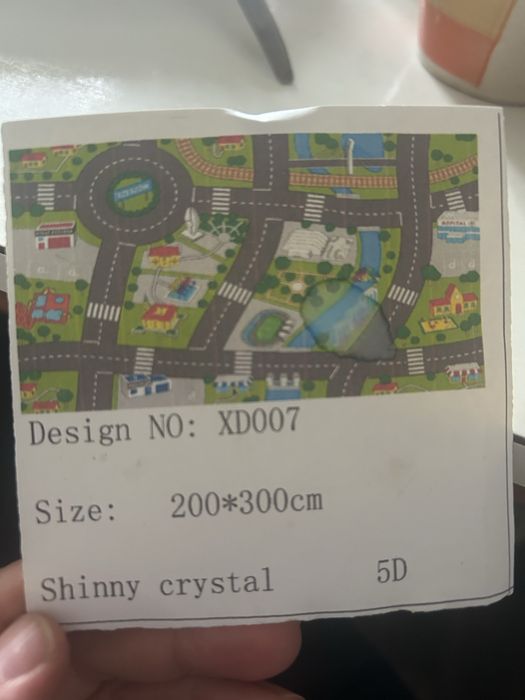 Детский коврик 2м на 3 м.