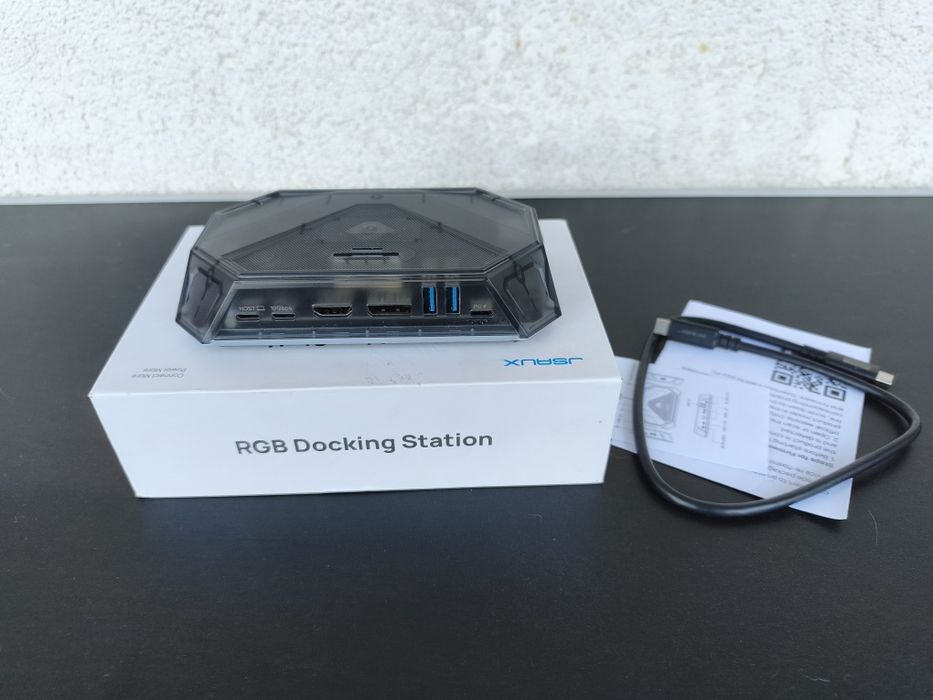 Statie de andocare JSAUX cu hub RGB HDMI 4K 120Hz 5Gbps HB1201S pentru Steam Deck