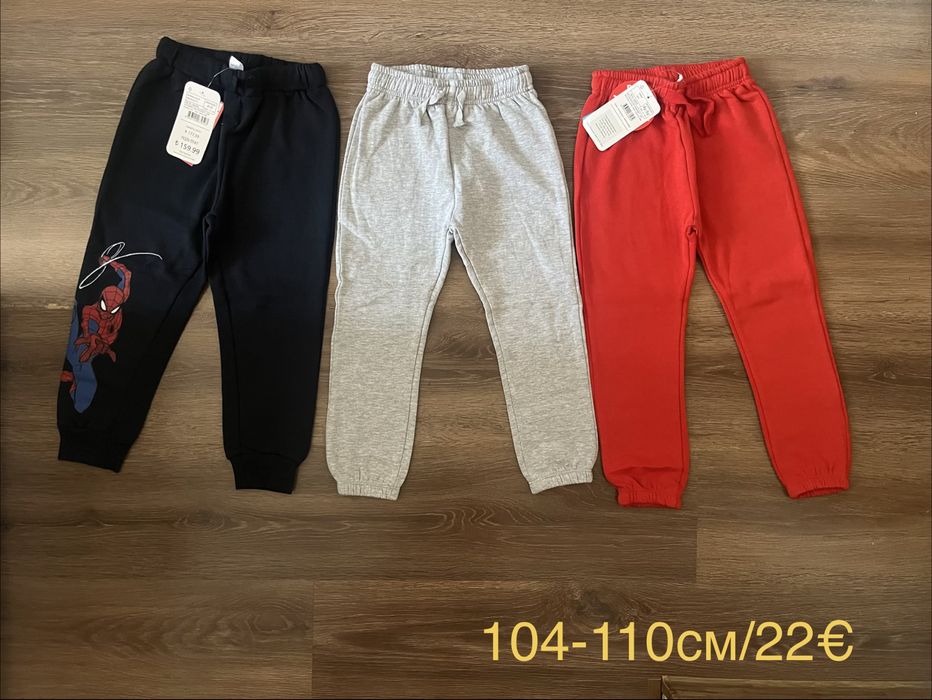 Нови блузи, комплекти, пижами за момче 110 см